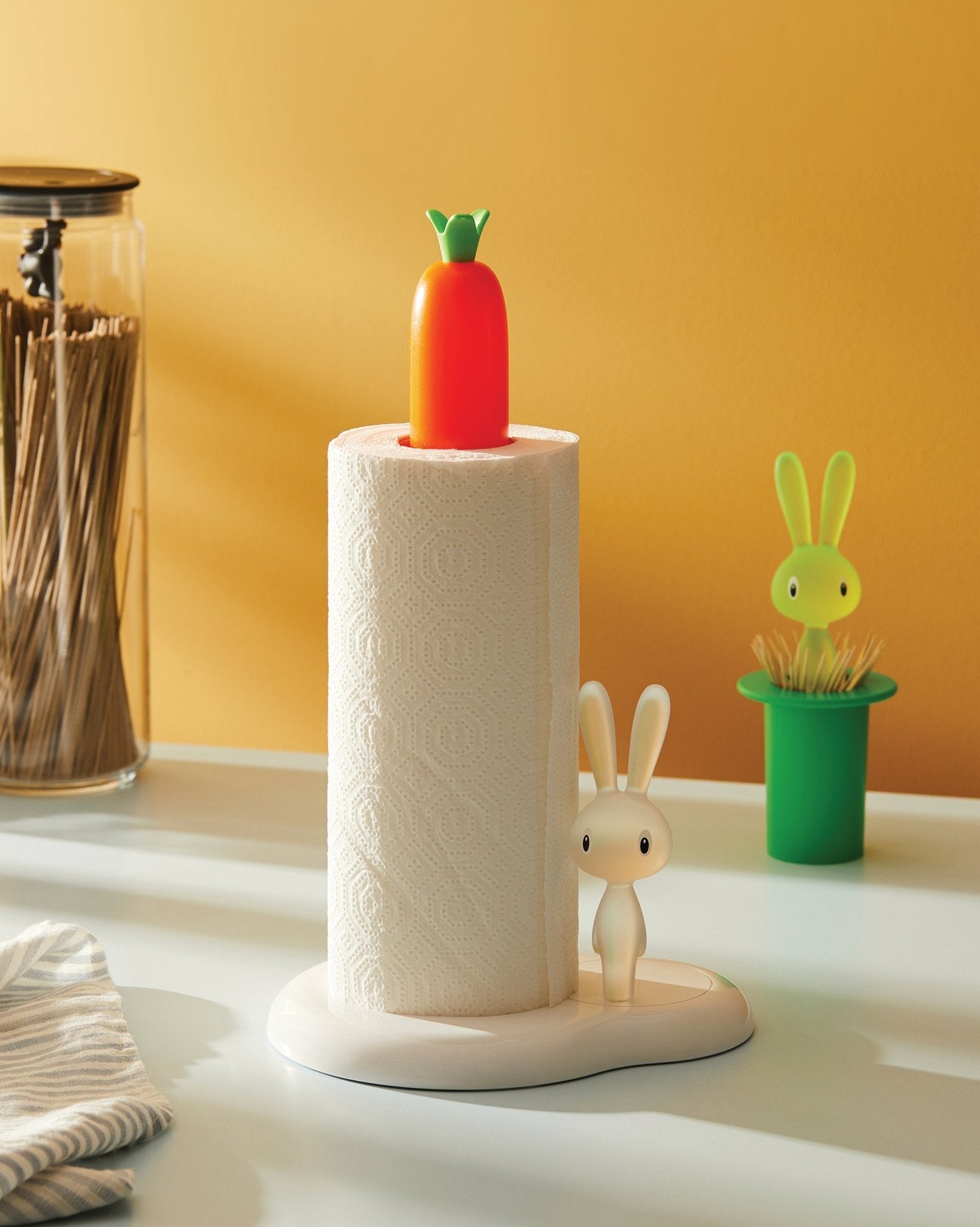 Alessi Bunny & Carrot Kitchen Roll Holder | Panik Design