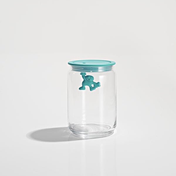 Alessi Glass Storage Jars GIANNI Little Man | Panik Design