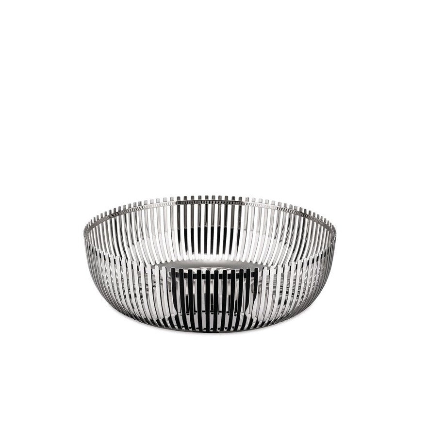 Alessi Round Basket Stainless Steel by Pierre Charpin | Panik Design