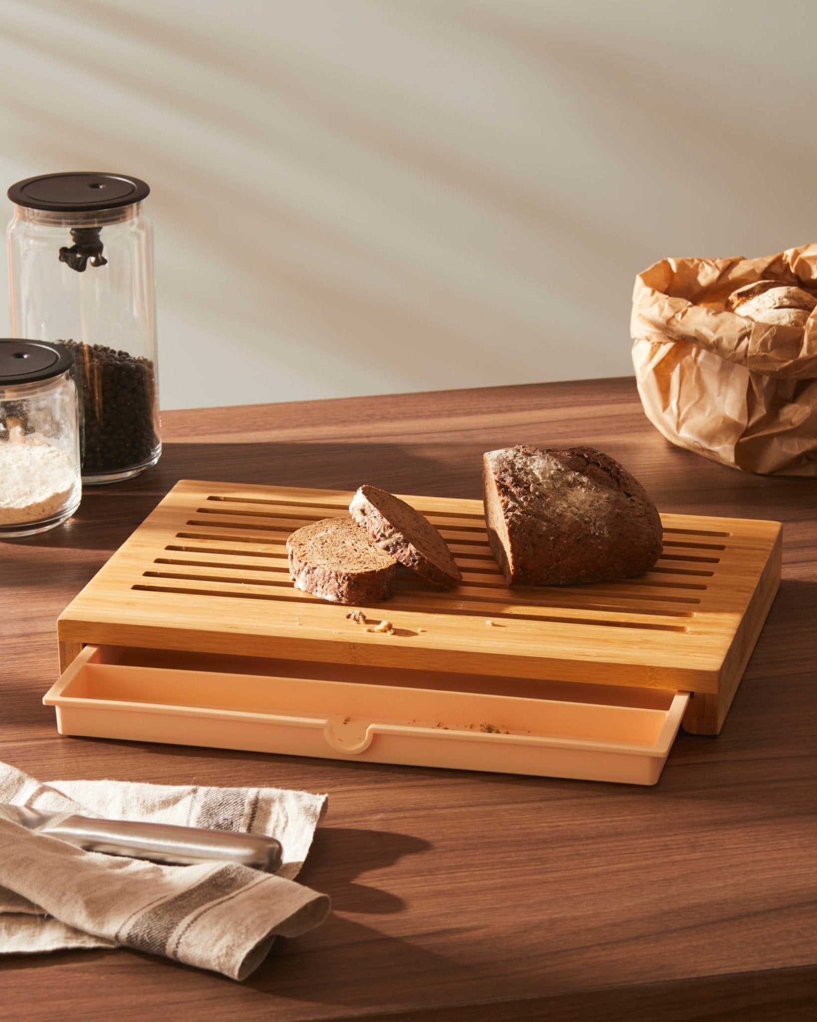 Alessi - Sbriciola Bread Board with Crumb Catcher | Panik Design