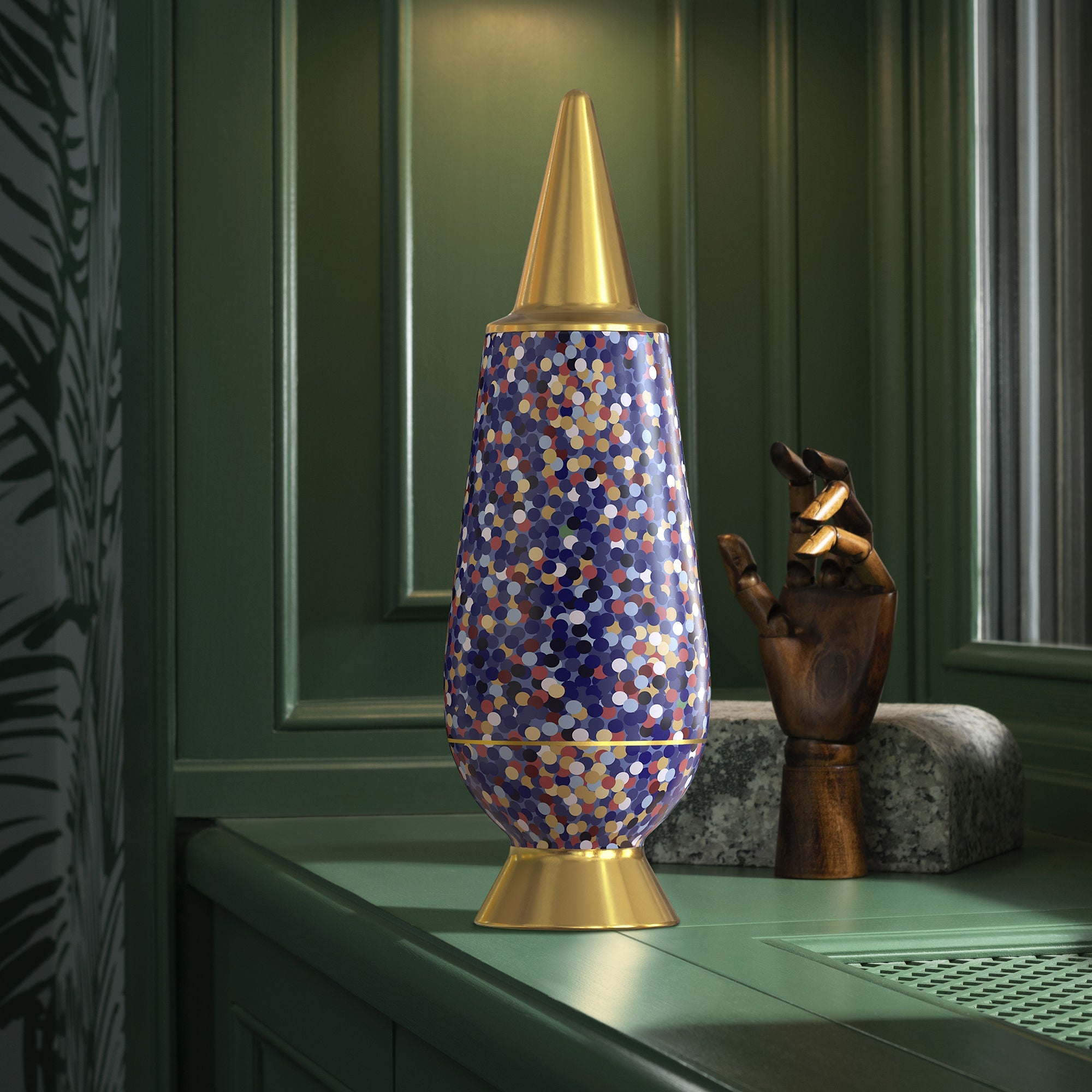 Alessi Vase w Lid 100% Make-Up Proust Limited Edition | Panik Design