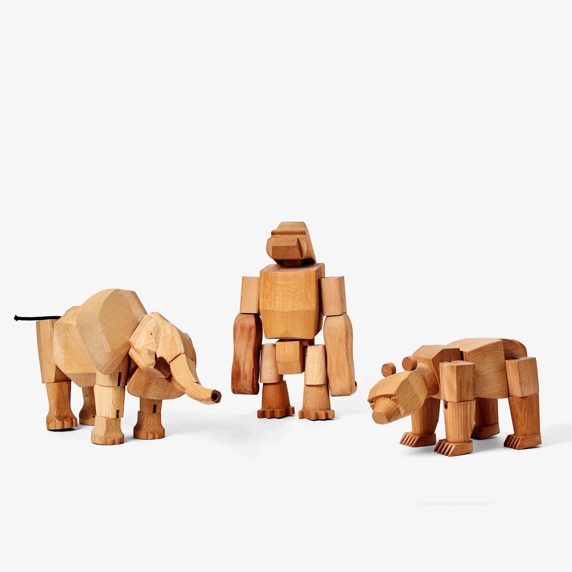 Areaware Wooden Figure Gorilla HANNO | Panik Design