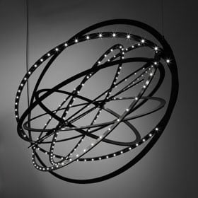 Artemide - Copernico Suspension Light - Black | Panik Design