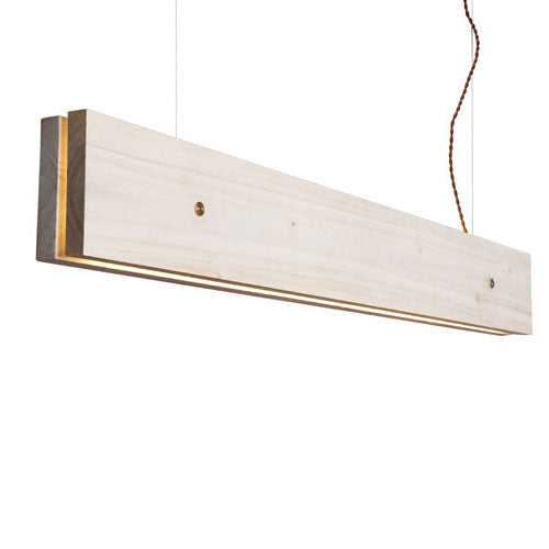 Northern Lighting Plank LED Suspension Light Light Poplar Wood