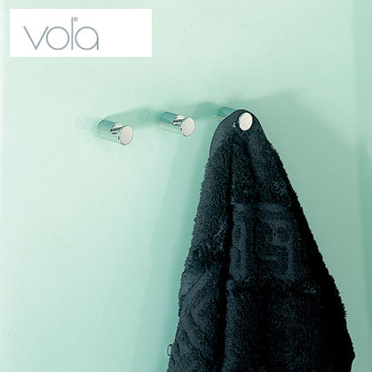 Vola T17 Wall Hooks 28mm 4pcs by Arne Jacobsen