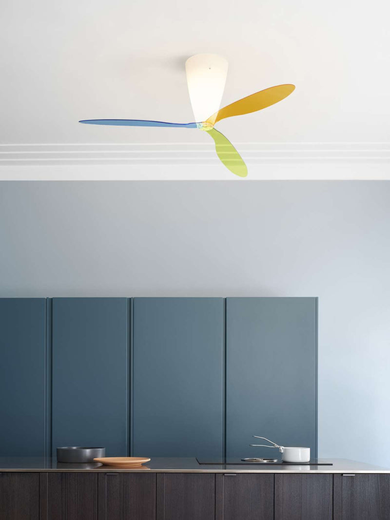 Luceplan Blow Ceiling Light and Fan