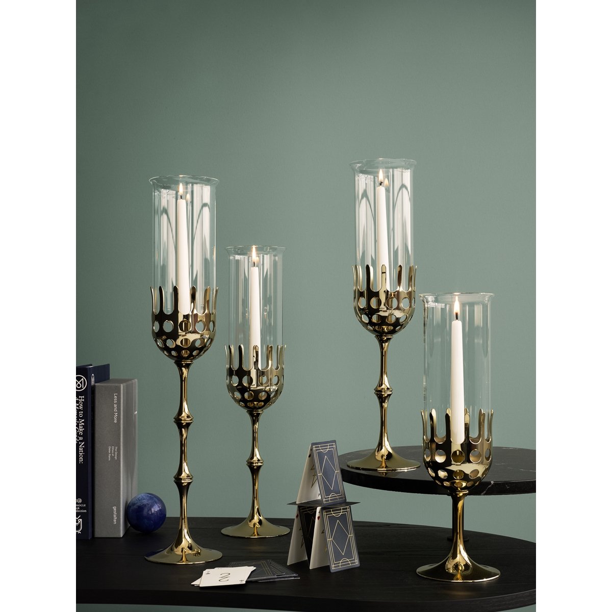 Bjorn Wiinblad Hurricane Candleholder Brass | Panik Design