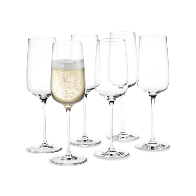 Holmegaard Bouquet Champagne Glass 29cl 6pcs