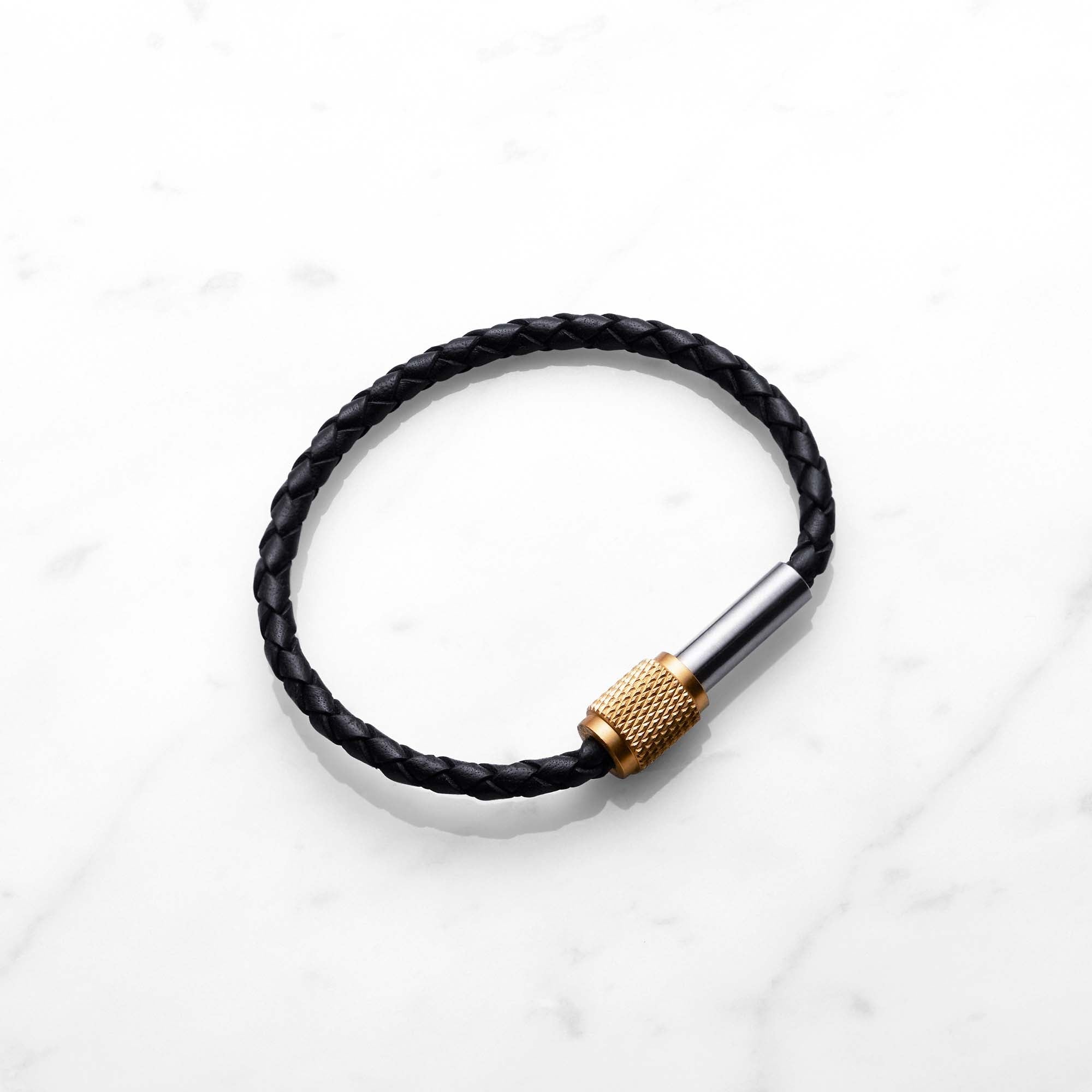 Buster and Punch Single Brass and Steel Bracelet | Panik Design