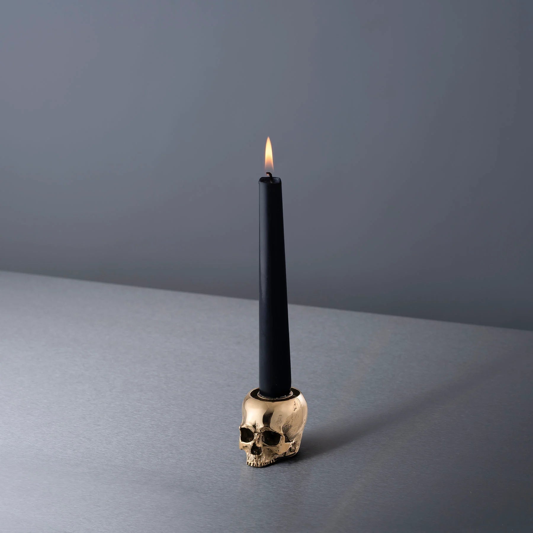 Buster and Punch Skull Candle Holder by Travis Barker | Panik Design