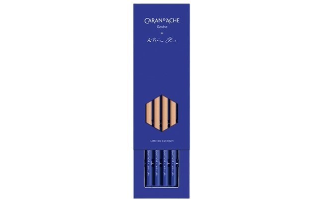Caran d’Ache Klein Blue Graphite Pencil 4pcs | Panik Design