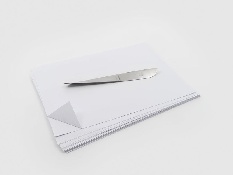 Danese Milano Letter Opener Paper Knife Ameland by Enzo Mari | Panik Design