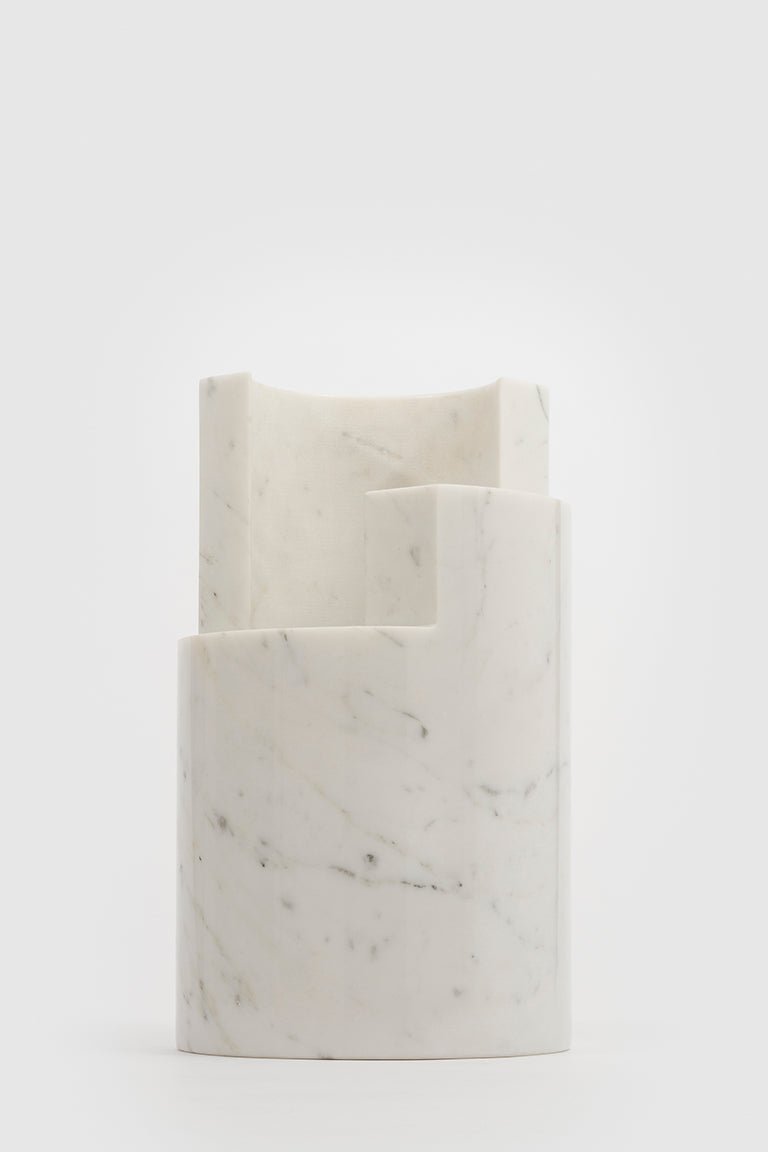 Danese Milano Marble Vase Paros H Enzo Mari Ltd Ed | Panik Design