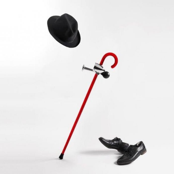 Danese Milano Walking Stick w Trumpet and Light Elliott by Elliott Erwitt | Panik Design