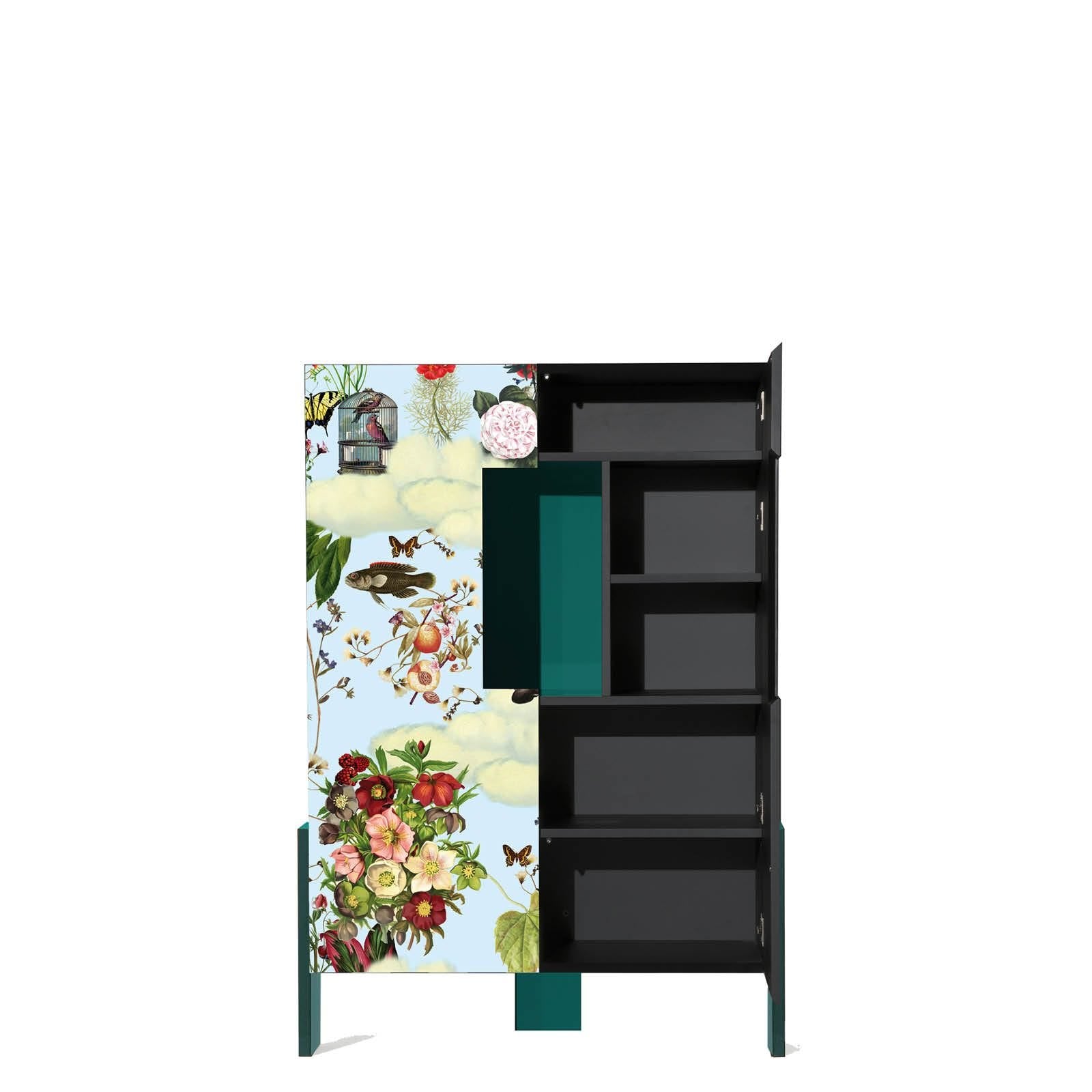 Driade Ziqqurat Floral Cabinet | Panik Design