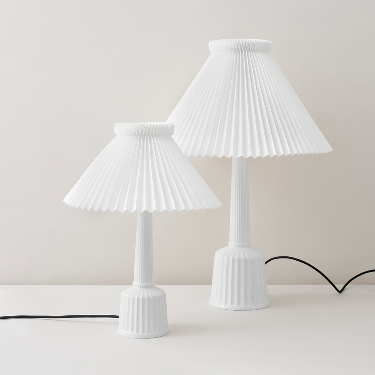 Lyngby Porcelain Table Lamp 44cm