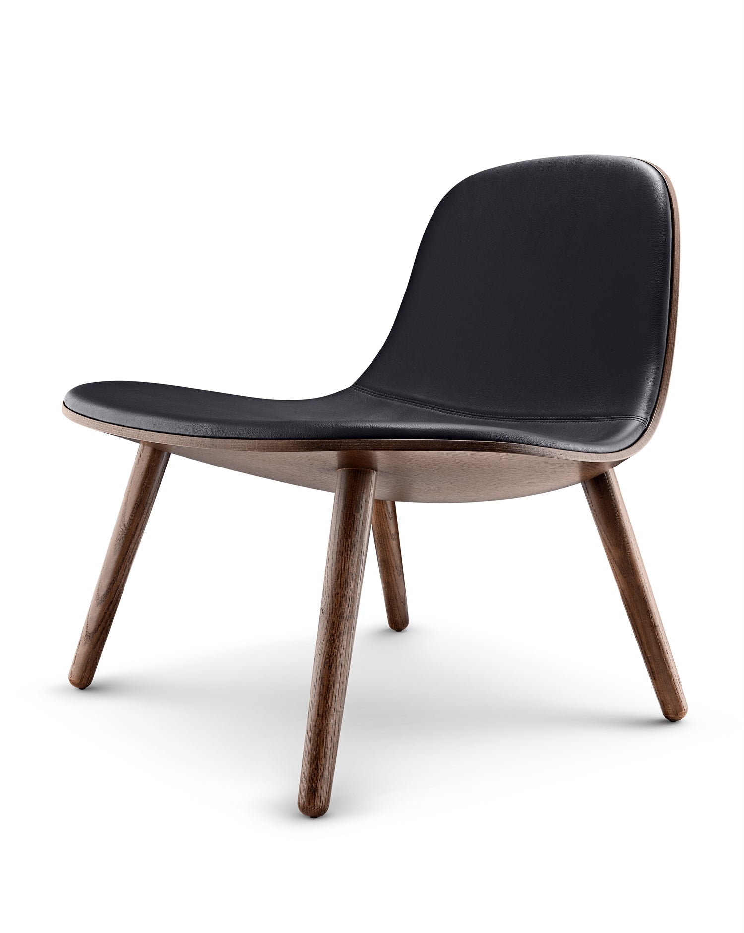 Eva Solo Abalone Oak w Leather Lounge Chair | Panik Design