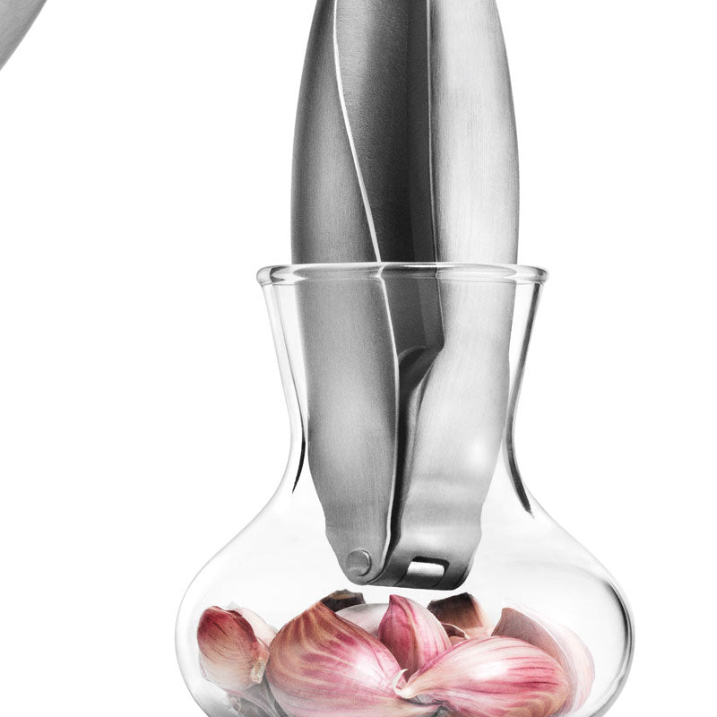 Eva Solo Garlic Press w Glass Container | Panik Design