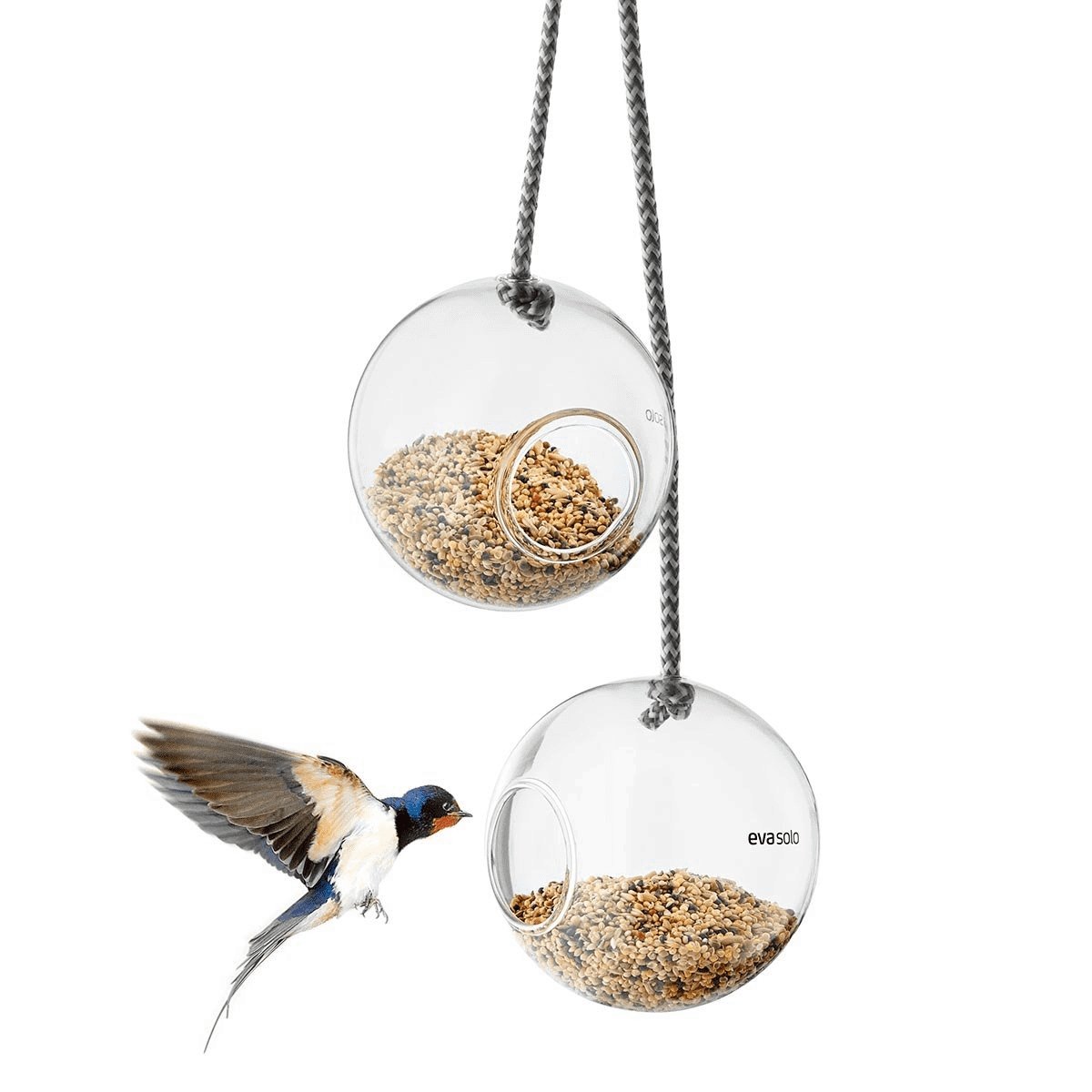 Eva Solo Hanging Glass Bird Feeders | Panik Design