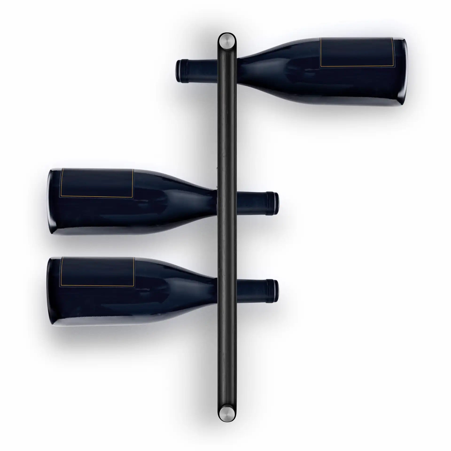 Eva Solo Wall Mounted Wine Rack Black | Panik Design