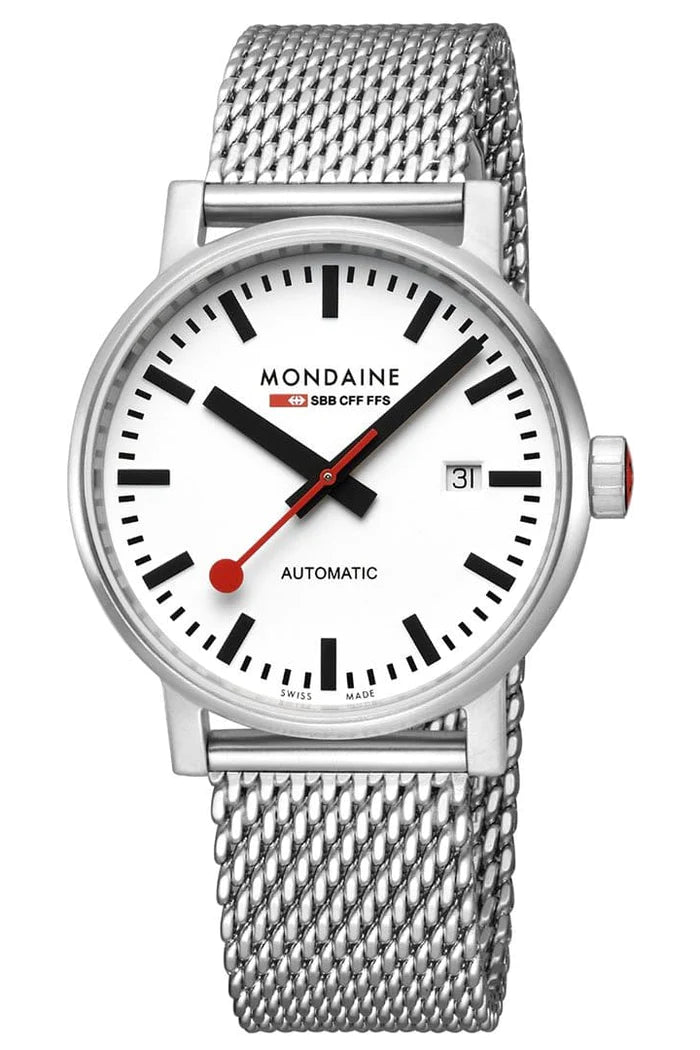 Mondaine Automatic Watch EVO2 Stainless Steel 40mm
