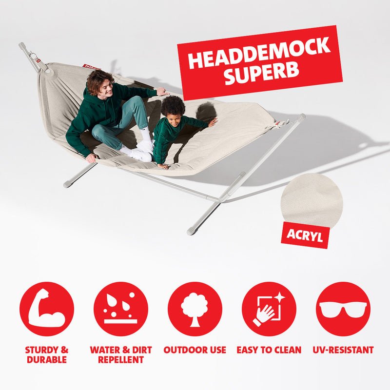 Fatboy Basic Superb Headdemock Freestanding Hammock w Pillow | Panik Design