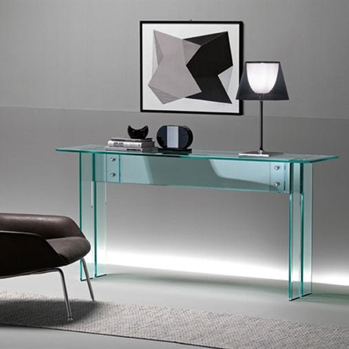 Fiam - Llt Console Glass Table 180cm | Panik Design