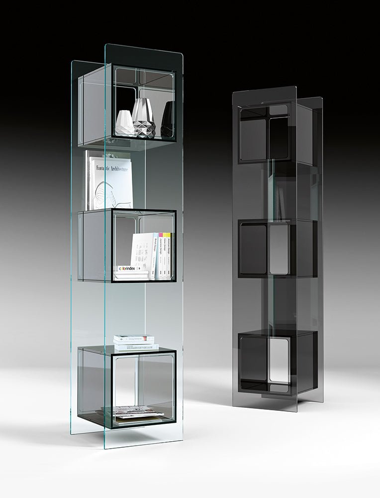 Fiam Magique Totem w Compartments Glass | Panik Design