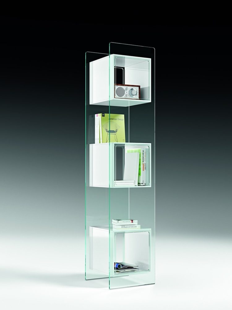 Fiam Magique Totem w Compartments Glass | Panik Design