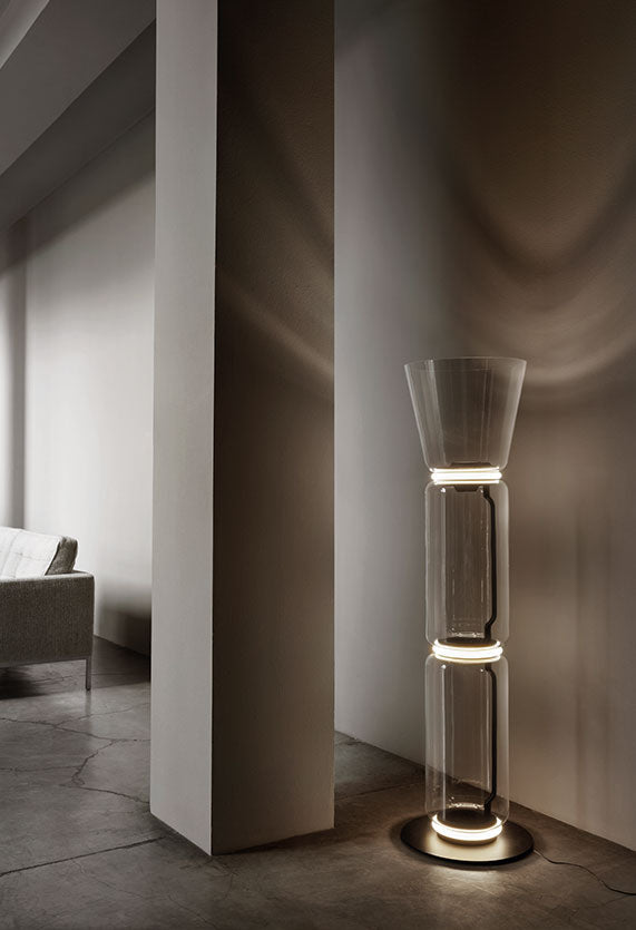 Flos Noctambule High Cylinder Cone Floor Light | Panik Design