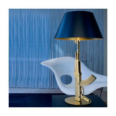 Flos - Philippe Starck - AK47 Table Light - Shiny Gold | Panik Design