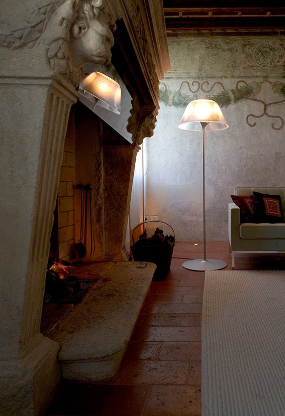 Flos Romeo Moon F Floor Light Philippe Starck | Panik Design