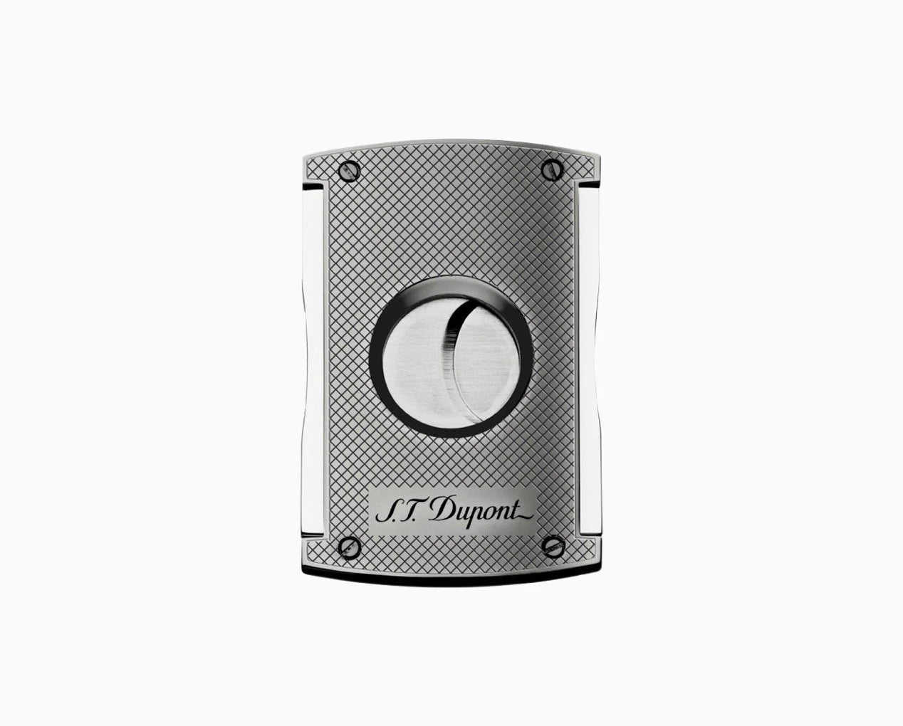 S.T. Dupont Maxijet Chequered Chrome Cigar Cutter