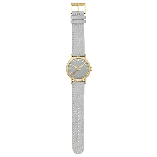Mondaine Watch CLASSIC G Grey 40mm