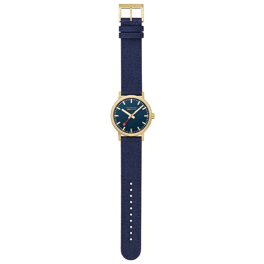 Mondaine Watch CLASSIC G Ocean Blue 40mm