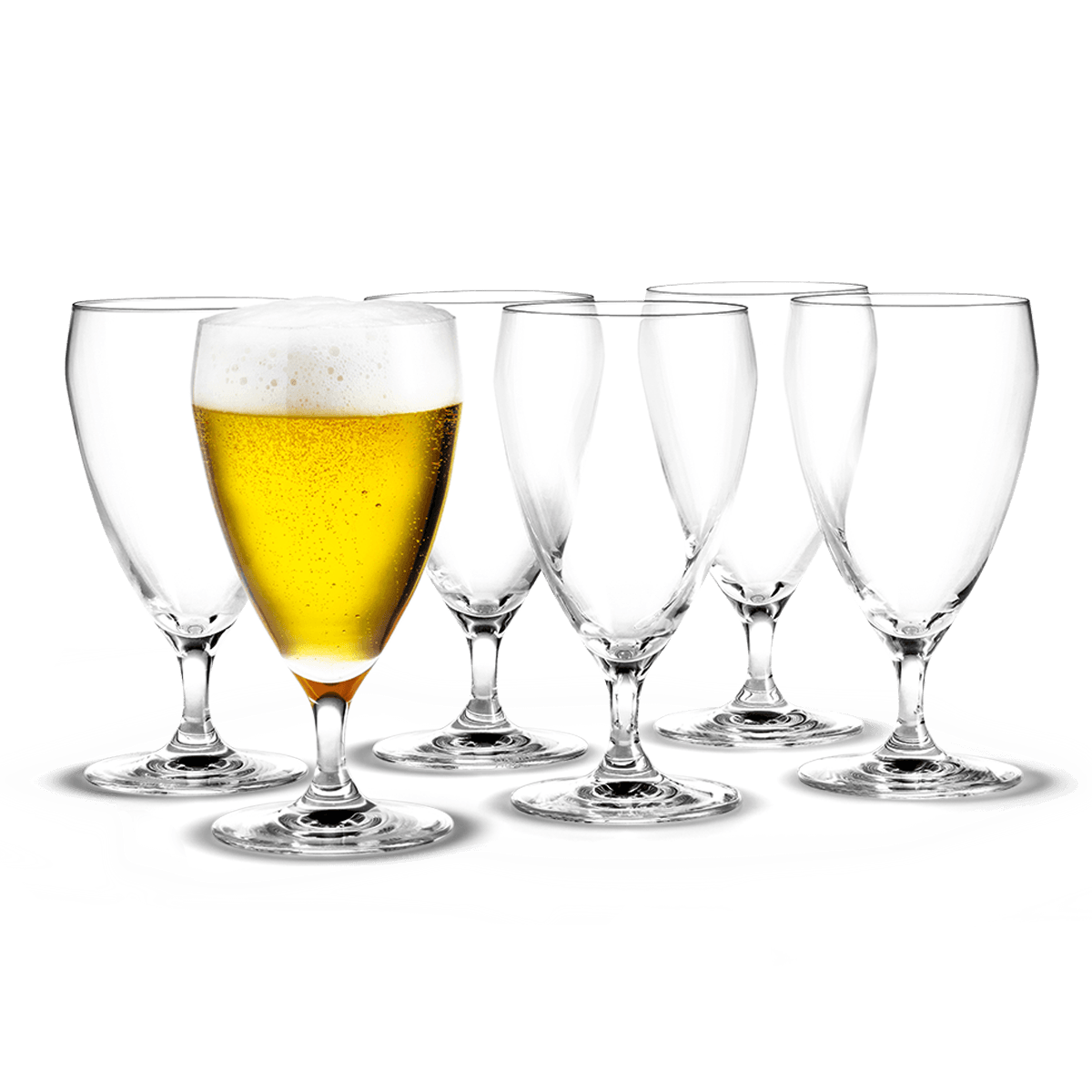 Holmegaard Perfection Beer Glass 44cl 6pcs