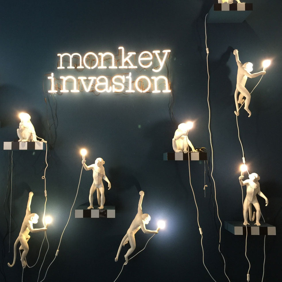 Seletti - Monkey Lamp - Hanging White