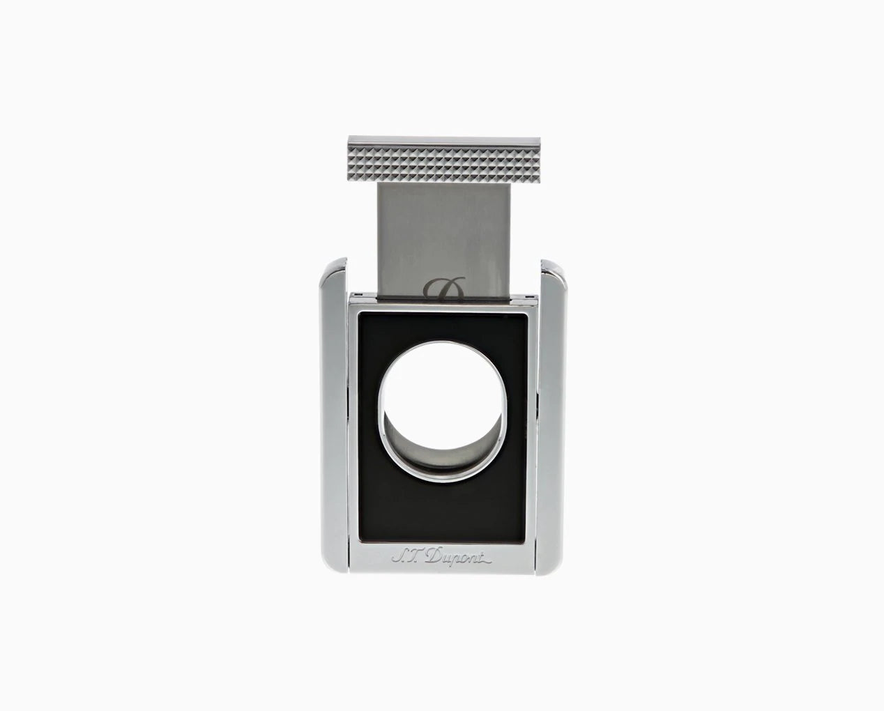 S.T. Dupont Black Chrome Cigar Cutter Stand