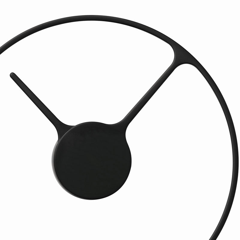 Stelton - Wall Time Clock Black Large 30cm
