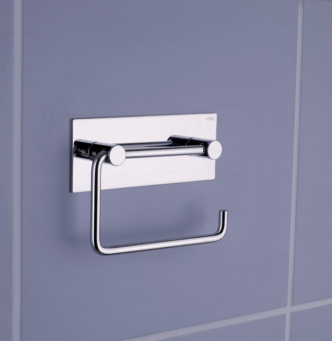 Vola Toilet Roll Holder w Back Plate Arne Jacobsen