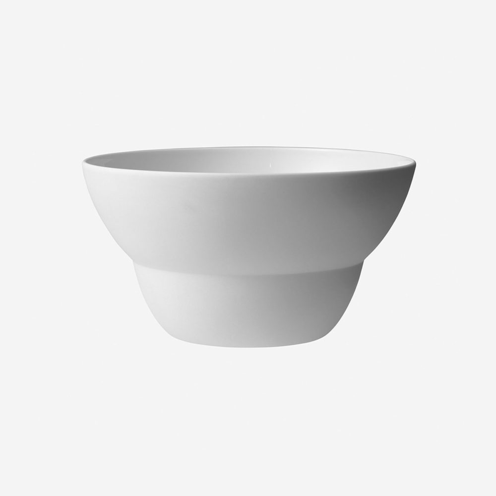 Vipp 218 Hand Casted Large White Porcelain Bowl